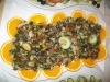 Hähnchen-Gemüse-Salat nach koreanischer Art / Салат из курицы и овощей по- корейски