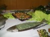 Lachs-Spinat-Rolle / Рулет из лосося и шпината